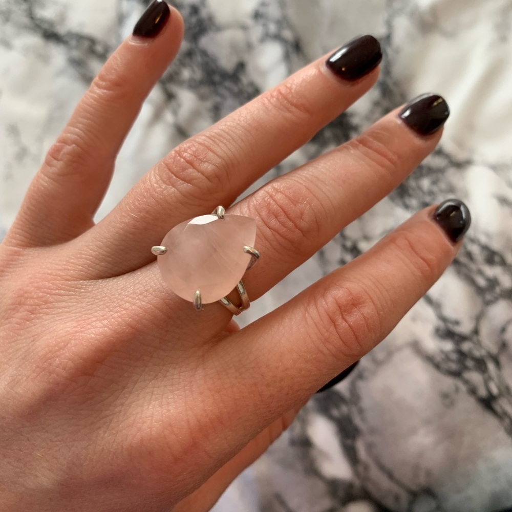 Rose Quartz Ring